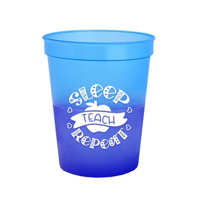 Garyline® Cups-on-the-Go Color-Changing Stadium Cup - 16 oz.