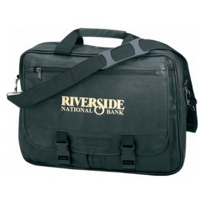 Leatherette Expendable Briefcase (16"x12"x5")