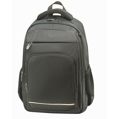 Bull Demin Polyester Computer Backpack